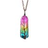 Hot Selling Stone Crystal Pillar Tree Of Life Pendant Ins Fashion Necklace - Image 8
